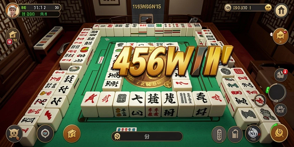 Tampilan gameplay seru dari 456WIN Mahjong.