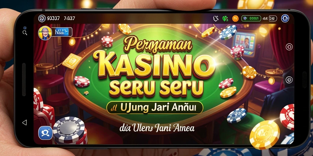 Tampilan mendebarkan permainan Kasino di 93337.