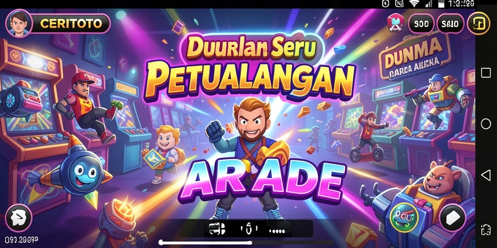Screenshot gameplay CERITOTO menunjukkan aksi seru dan level menantang.