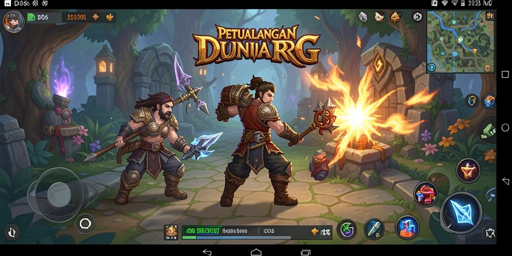Tampilan gameplay D06 yang menarik dan dinamis.