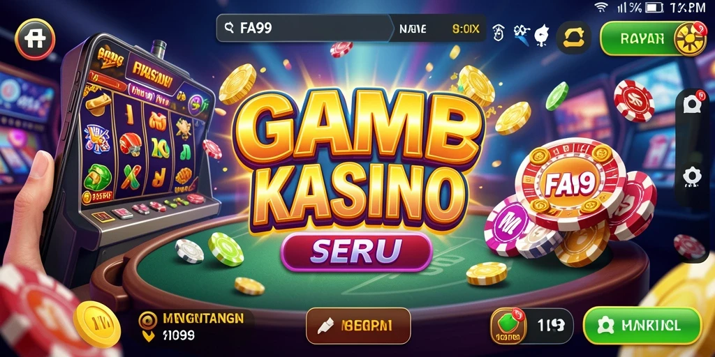 Tampilan gameplay seru dan menegangkan dari FA99 di dunia Kasino.