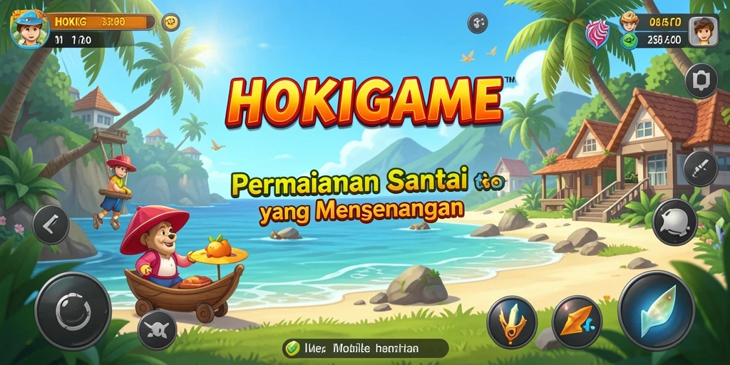 Screenshot gameplay HOKIGAME yang seru dan menghibur.