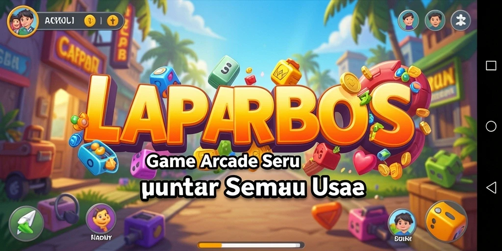 Tampilan gameplay LAPARBOS yang seru dan penuh aksi.