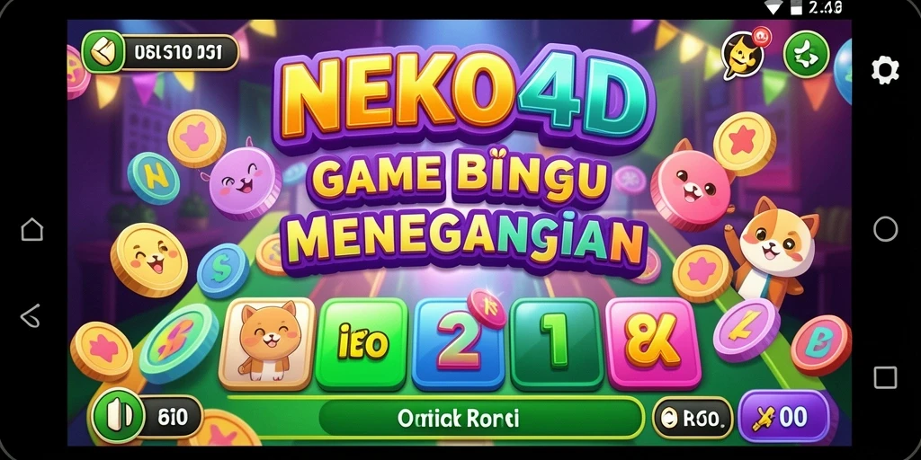 Tampilan gameplay seru di NEKO4D dengan berbagai pilihan bingo.
