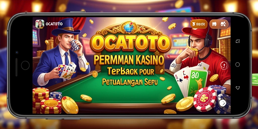 Screenshot utama OCATOTO menampilkan pengalaman bermain kasino yang mengasyikkan.