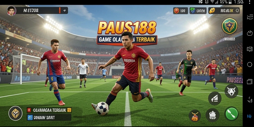 Tangkapan layar menampilkan gameplay seru dan kompetitif dari PAUS188.