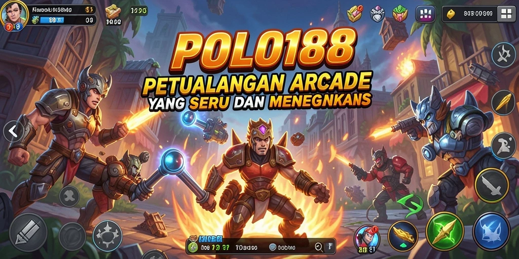 Screenshot gameplay POLO188 dengan tantangan Arcade yang seru.