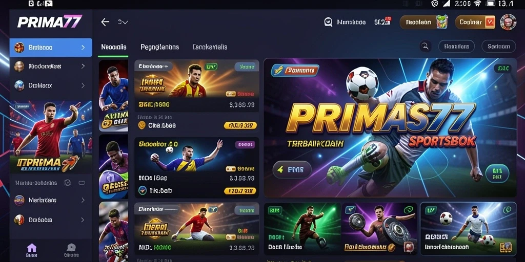 Gameplay menarik di aplikasi Sportsbook PRIMA77.