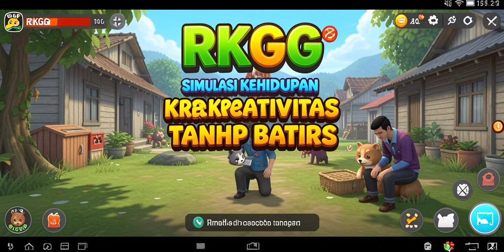 Tampilan gameplay RKGG yang menakjubkan dan interaktif.