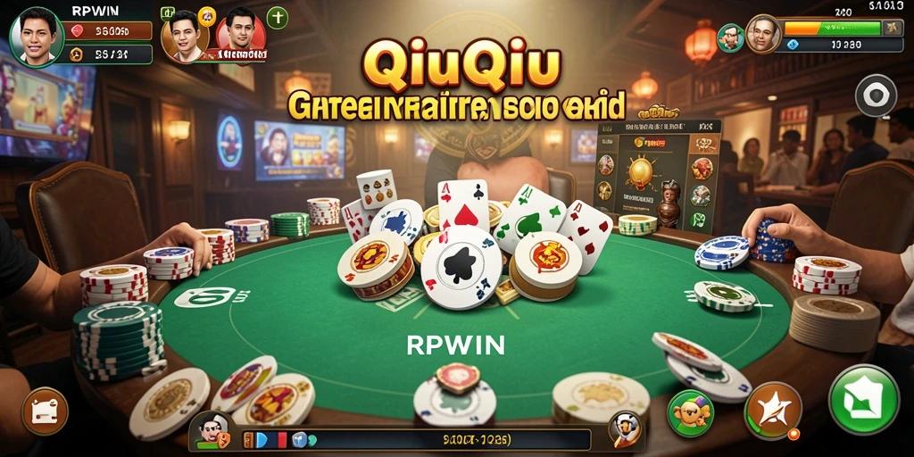 Tampilan gameplay QiuQiu yang menantang dan seru.