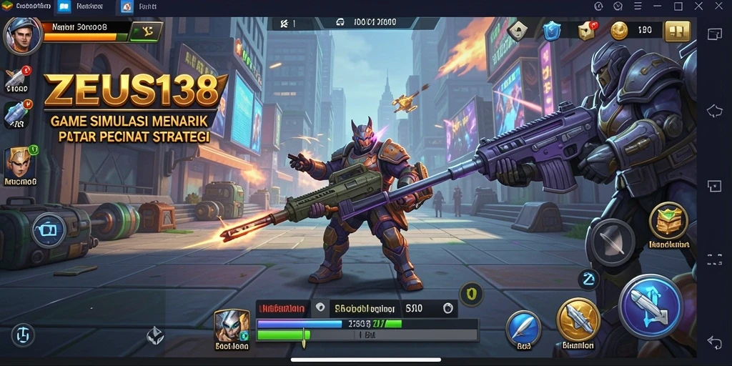 Tangkapan layar utama ZEUS138 menampilkan gameplay menarik dalam simulasi strategi.